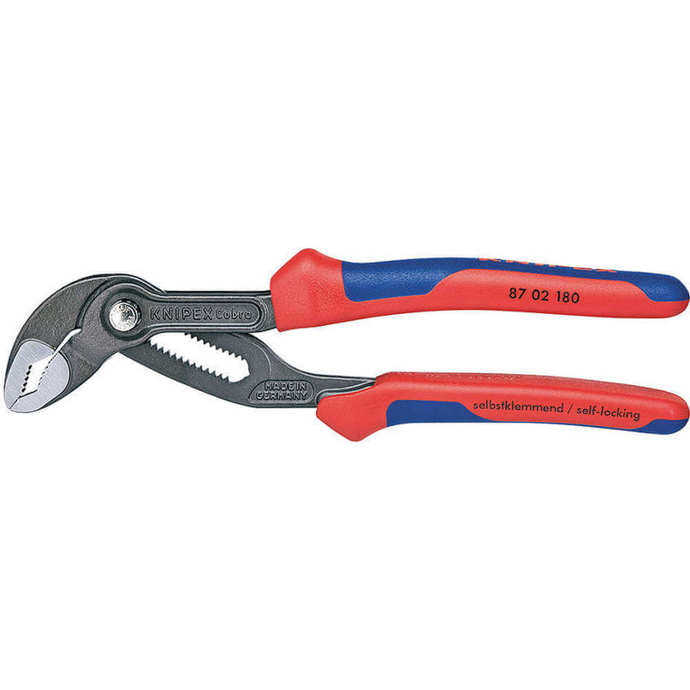 Knipex 87 02 180 Tongue and Groove Pliers 71/4 Inch 38GU49
