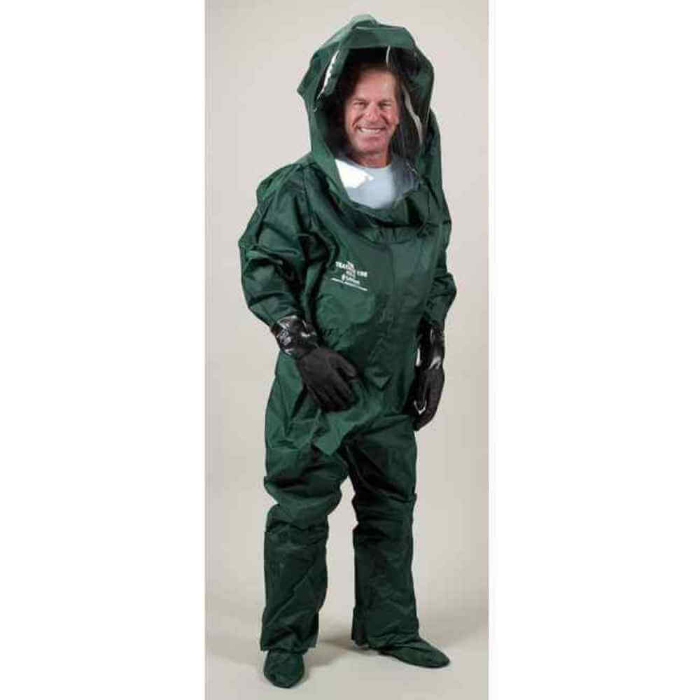 Buy Lakeland Interceptor Fully Encapsulated Back Entry Level A Vapor Protective  Suit, Disposable, 4X-Large, Blue, NFPA 1991 Certified Online at  desertcartINDIA