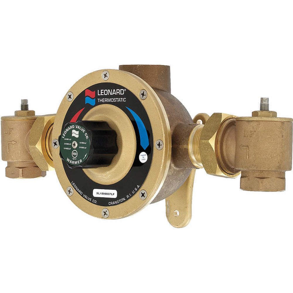 Leonard Valve TM520BLFDTRF 29JA80 Mixing Valve Lead Free Bronze 45 Gpm