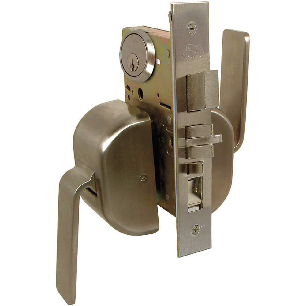 Mortise Lockset Paddleset Apartment ANSI F20, UL