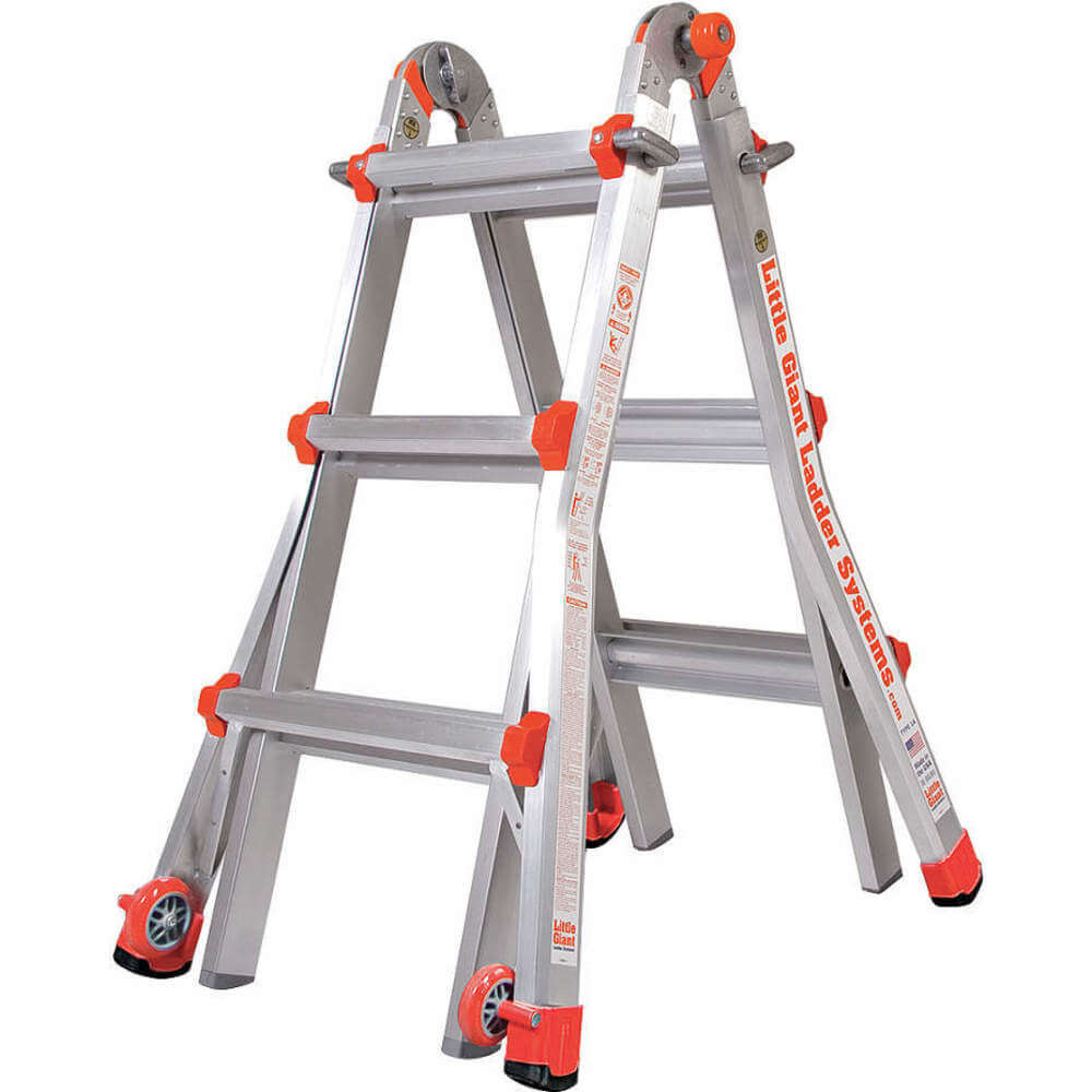 Super Duty Aluminum Articulated Extendable Ladders
