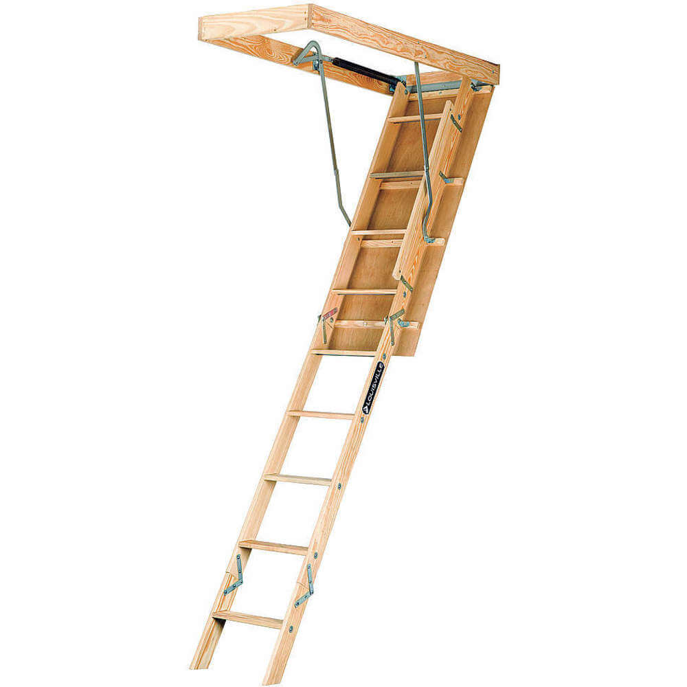 LOUISVILLE L-2032-02 Sawhorse Ladder,Aluminum,33-1/4 W,25 H 