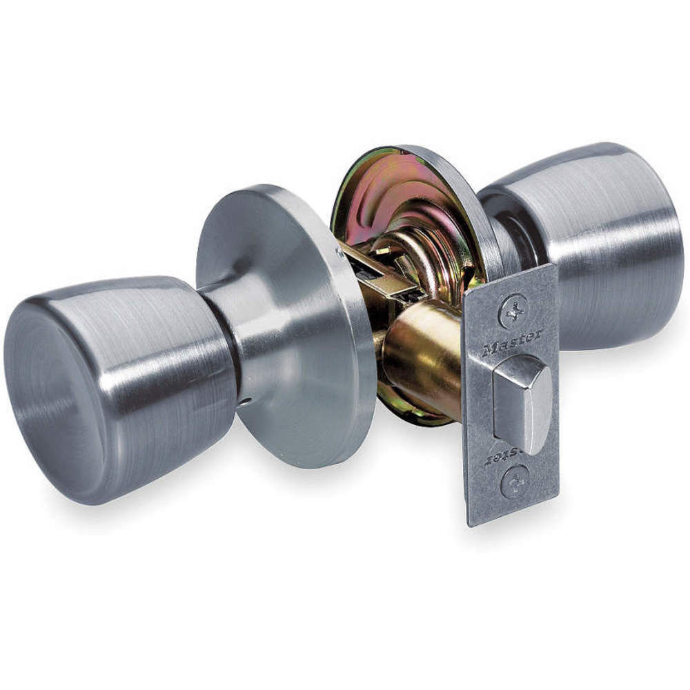 Master Lock TUO0415/T6P Door Knob Lockset Tulip Passage 2RYC3