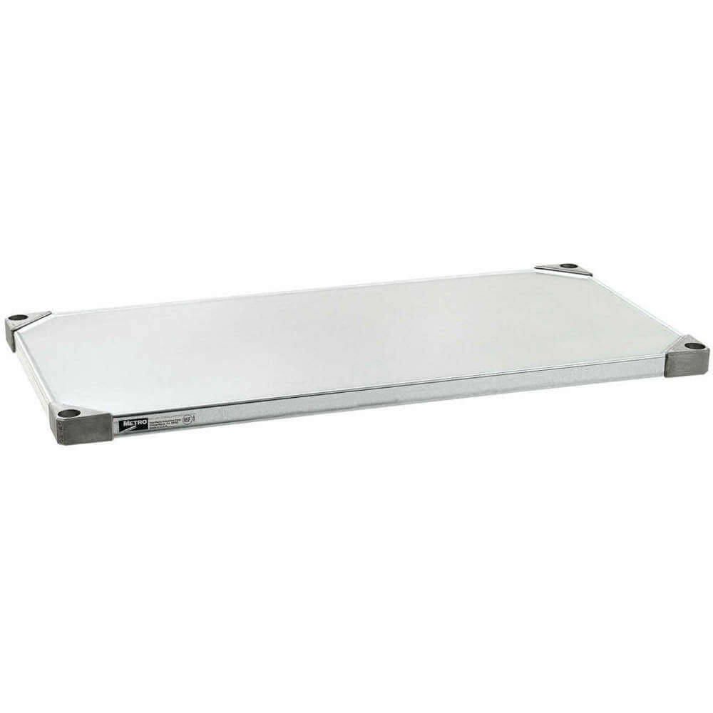 Solid Shelf 18x24 inch Galvanised Steel