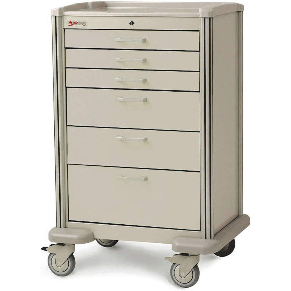 Medical Cart Steel/polymer Light Taupe
