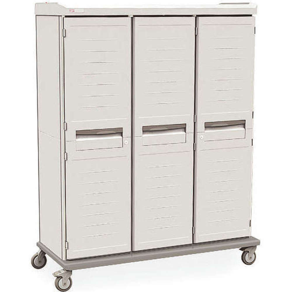 Medical Mobile Cart Light Taupe