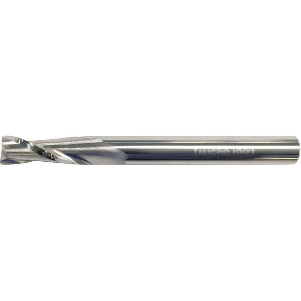 Micro 100 Corner Radius End Mill 5/16 Milling Dia 13/16 Length of Cut GEC-312-4-010 GEC Uncoated Number of Flutes: 4 
