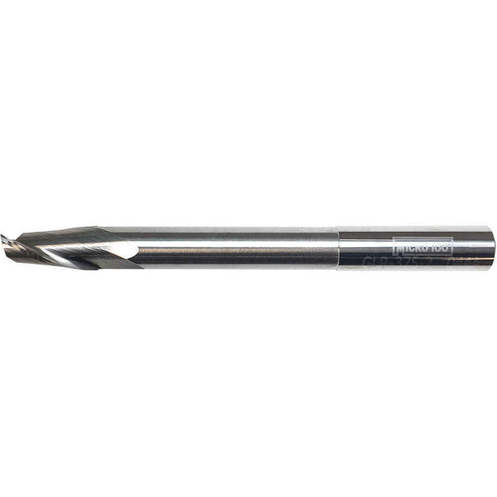 3/4 Length of Cut Micro 100 End Mill Number of Flutes: 2 GLR-375-2X AlTiN GLR 3/8 Milling Dia
