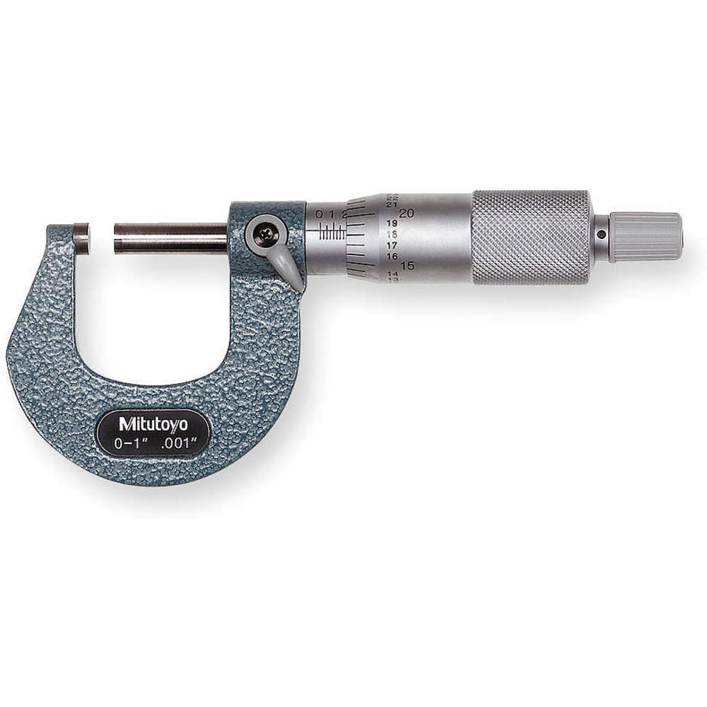 Mitutoyo 103-259 Micrometer 0-1 in 0.001 Ratchet 5c687 for sale online 