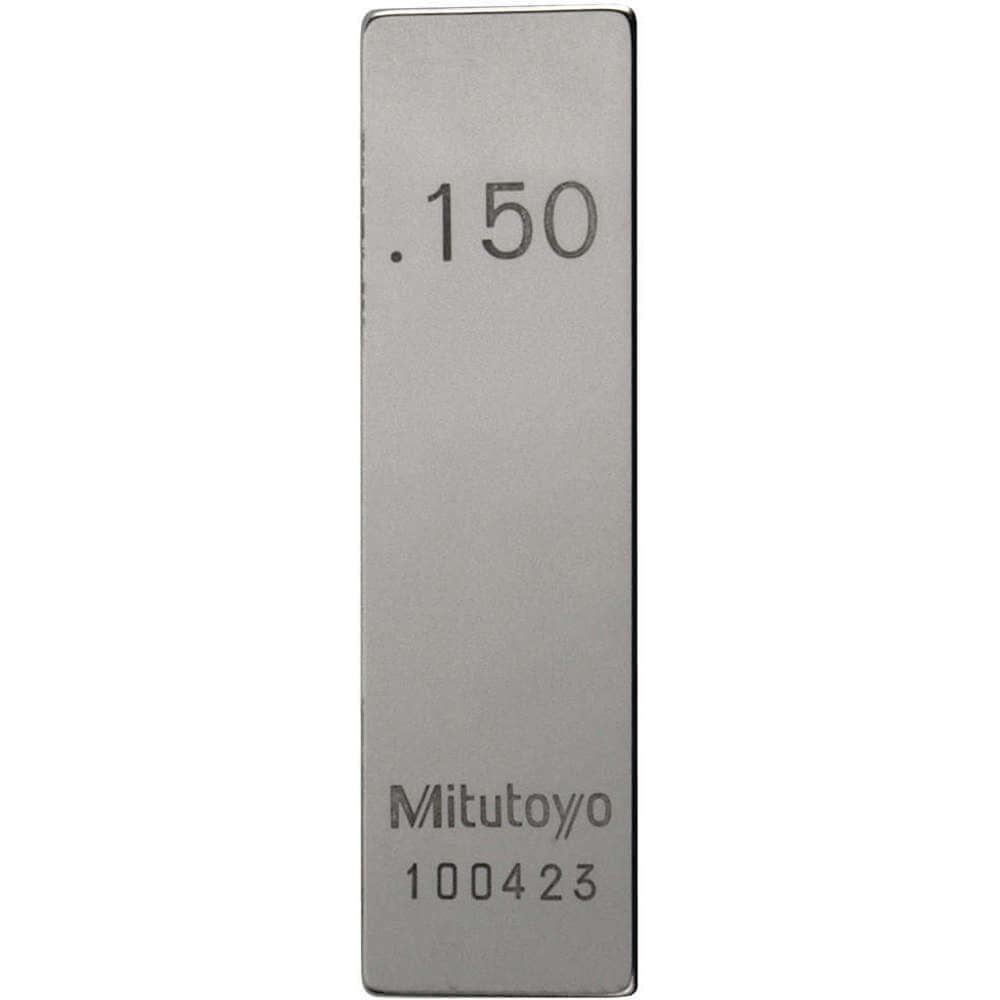 Mitutoyo 611115531 Gage Block Rectangular Steel 0.150 Inch Asme 0