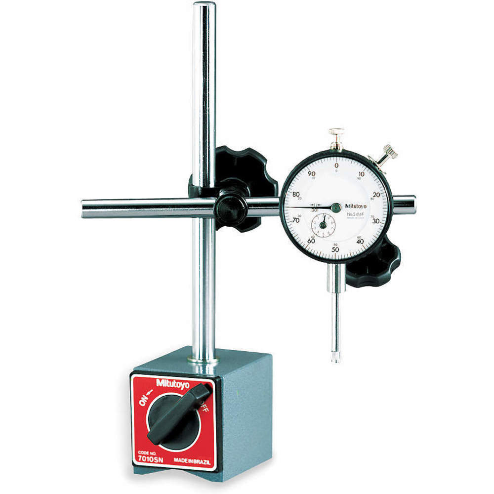 1 Travel Mitutoyo 64PKA079 Stand With Dial Indicator 0.001 Graduation Dial Indicators
