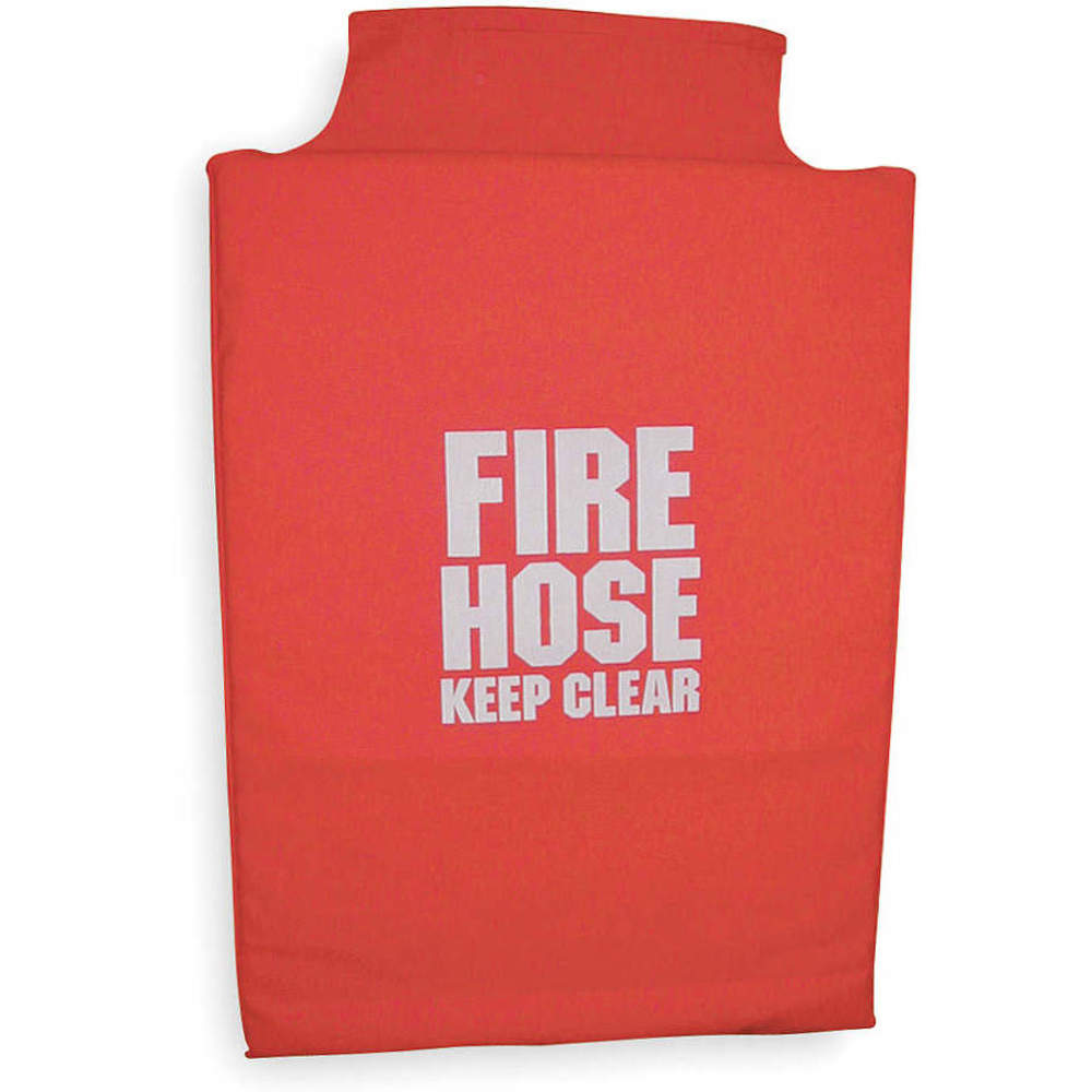 Moon American Fire Hose Cover, 24 In.L, 6 In.W, Red 132-2