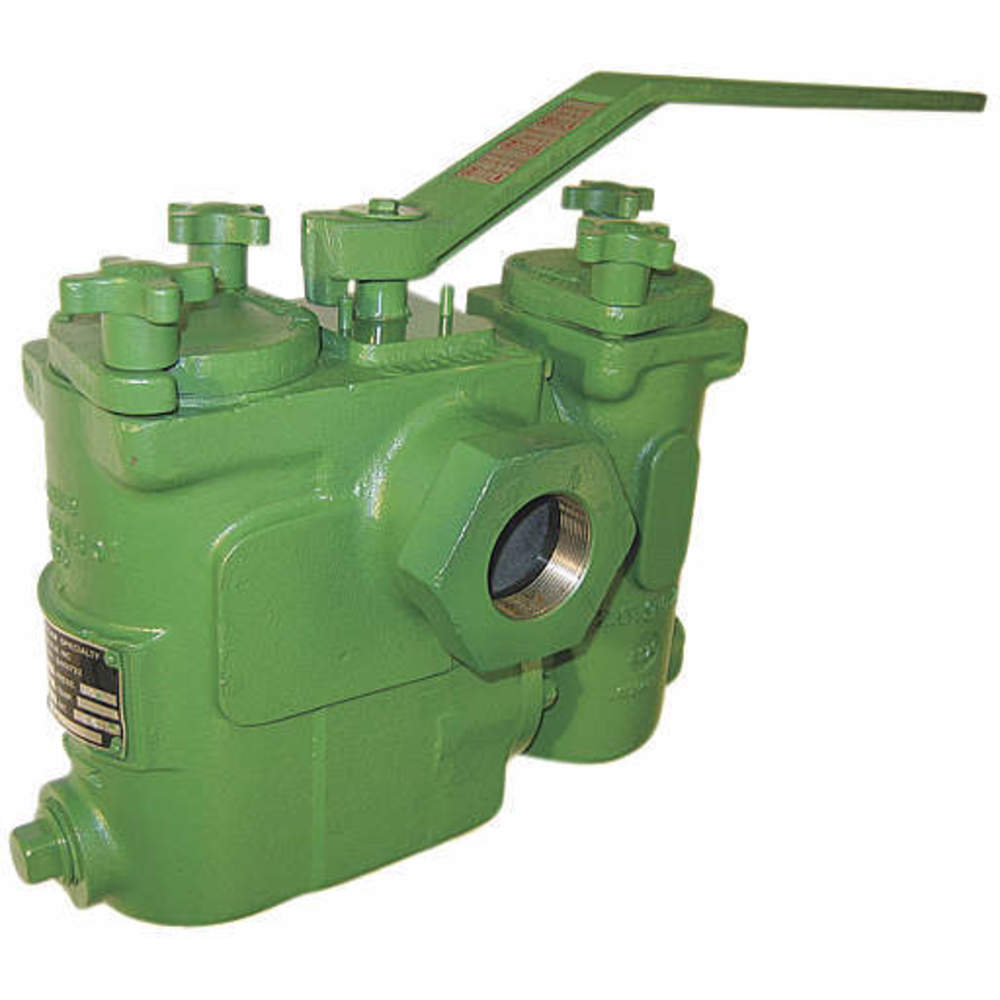 Mueller Steam 1 792SHH SS Duplex Strainer Thd 3NXJ2 Duplex