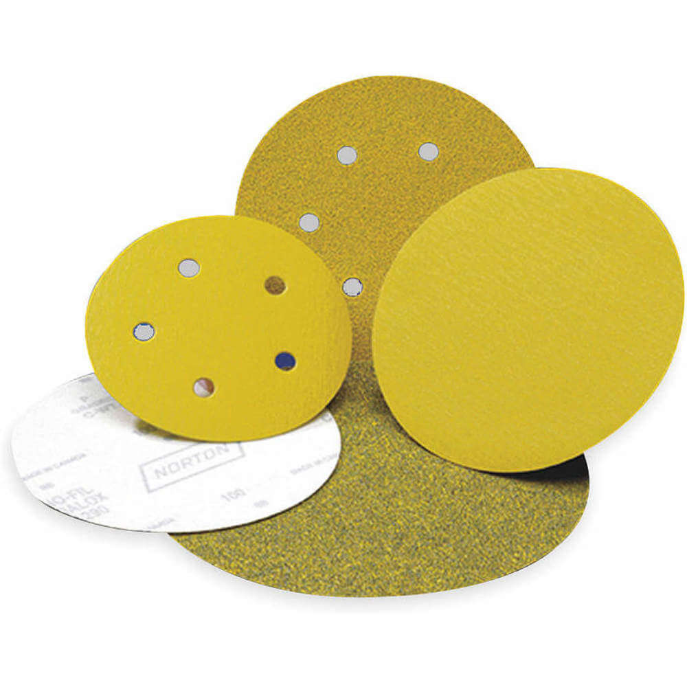 NORTON ABRASIVES Hook-and-Loop Sanding Discs
