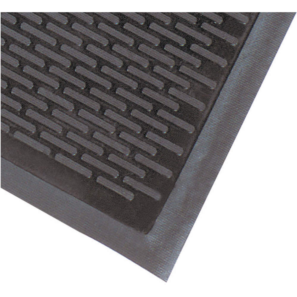 Notrax 3x5 Solid Doormat Blue/Black - HomeTrax