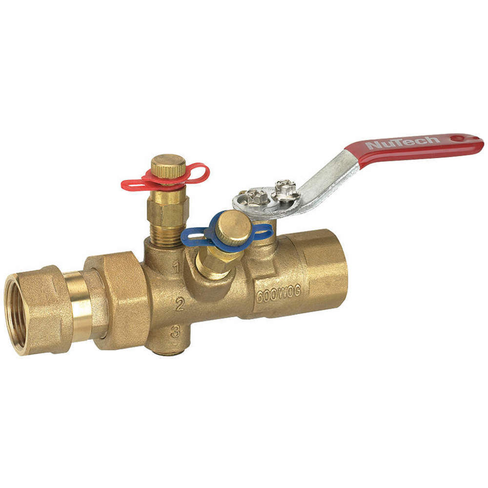 Manual Balancing Valve 1-1/4 Inch Fnpt