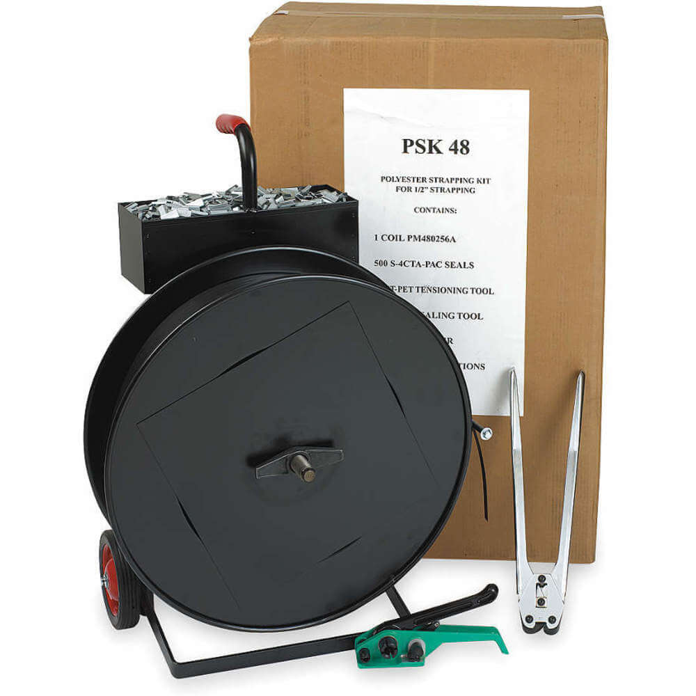Pac Strapping Products 2CXL6 Strapping Kit Polyester 5800 Feet Length