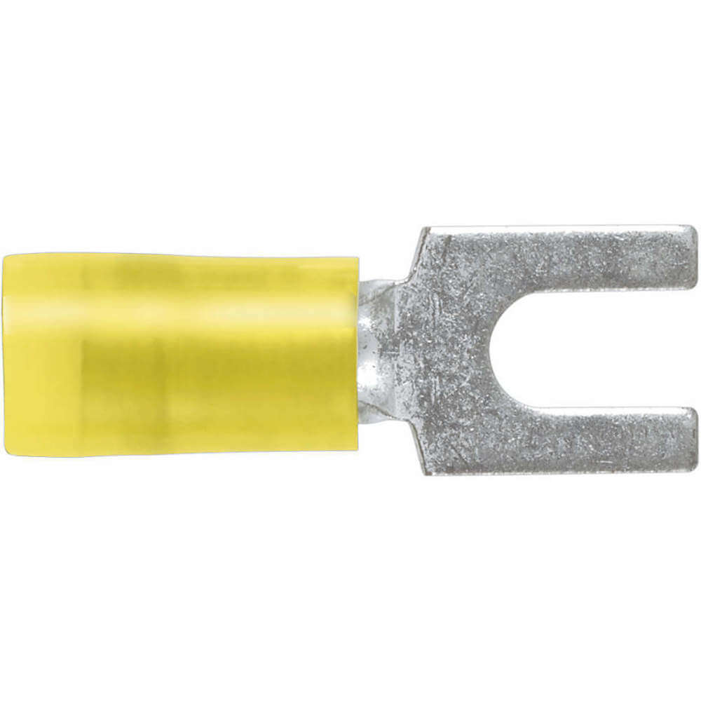 Panduit PN108FD Fork Terminal Standard 8 Stud Yellow PK500