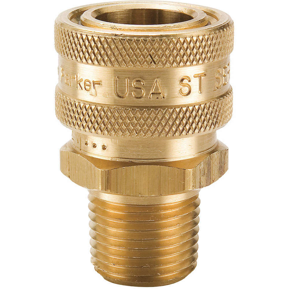 Parker BST3M 31A957 Quick Coupling, 3/8 Inch Size, High Flow
