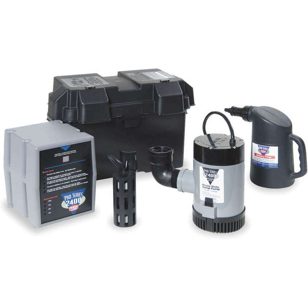 Pro Series Sump Pumps PHCC2400 1APP3 Battery Backup Sump Pump High