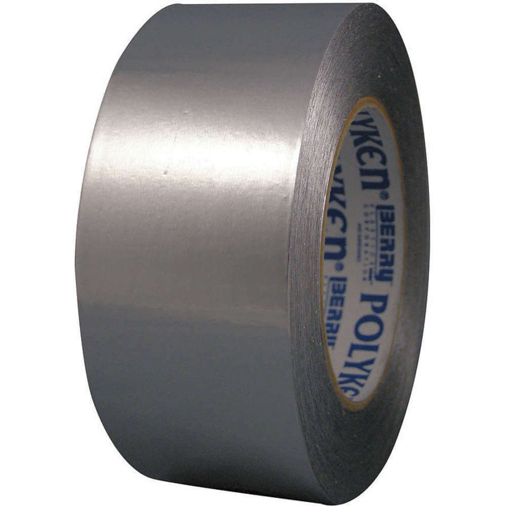 Polyken 345 Premium Self-Wound Aluminum Foil Tape 2 in x 60 yds Silver