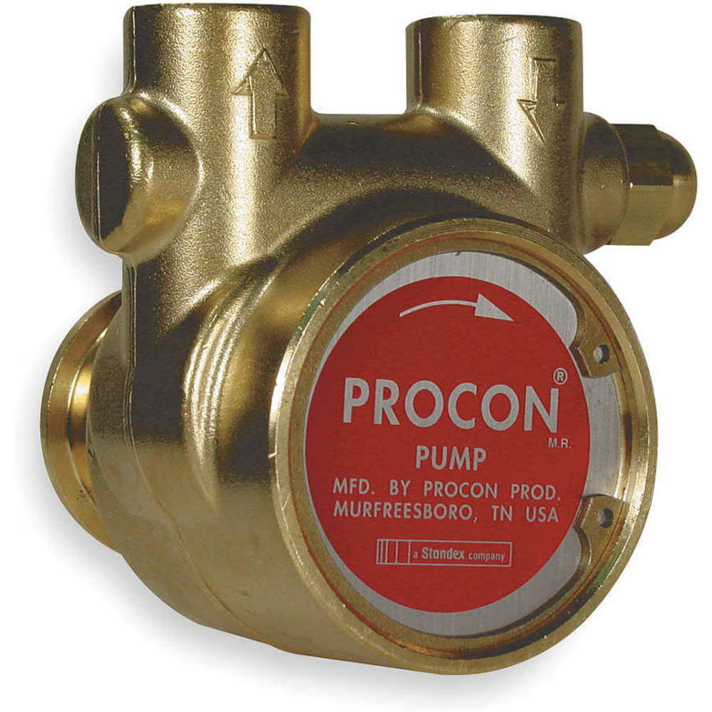 PROCON 114B190F11BA 250 Pump,Rotary Vane,Brass 