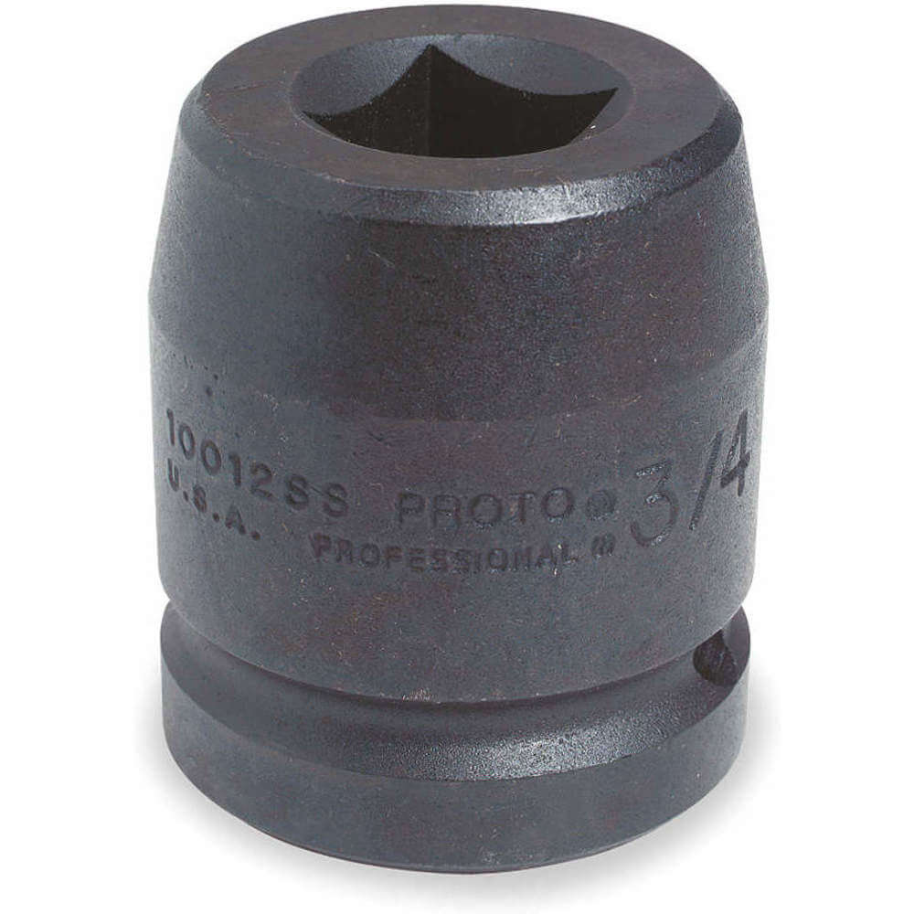 Proto 1 Inch Impact Socket, Imperial, Heat Treated Alloy Steel Raptor