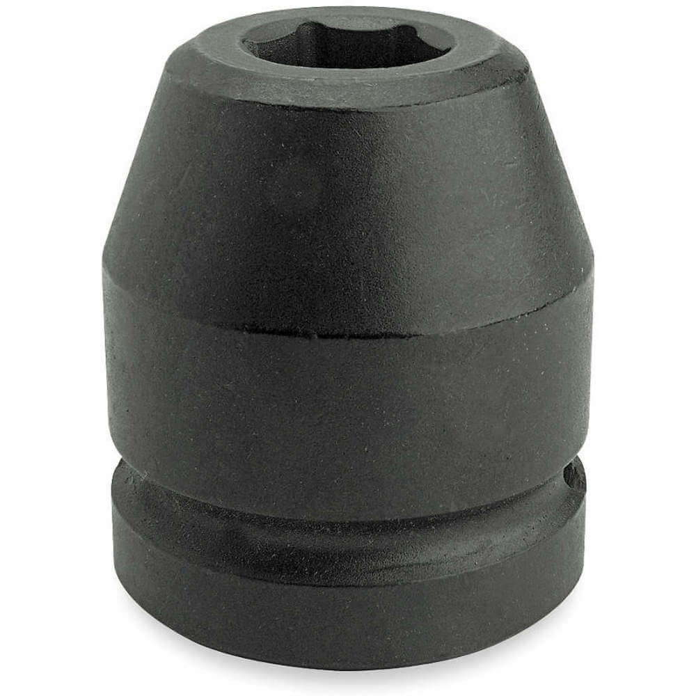 Impact Socket, 1 Inch, Metric, Forged Alloy Steel