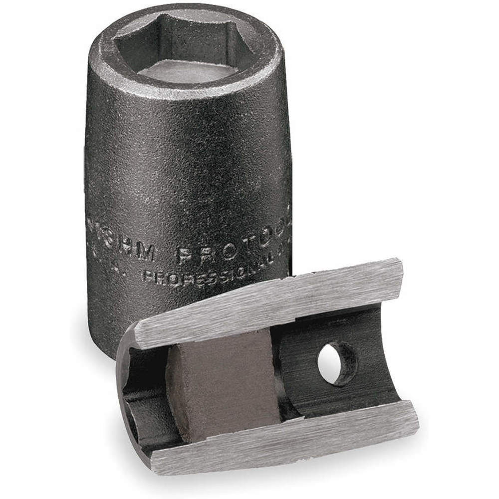 Impact Socket, 6 Point, 3/8 Inch Drive, Imperial, Heat-Treated Alloy Steel