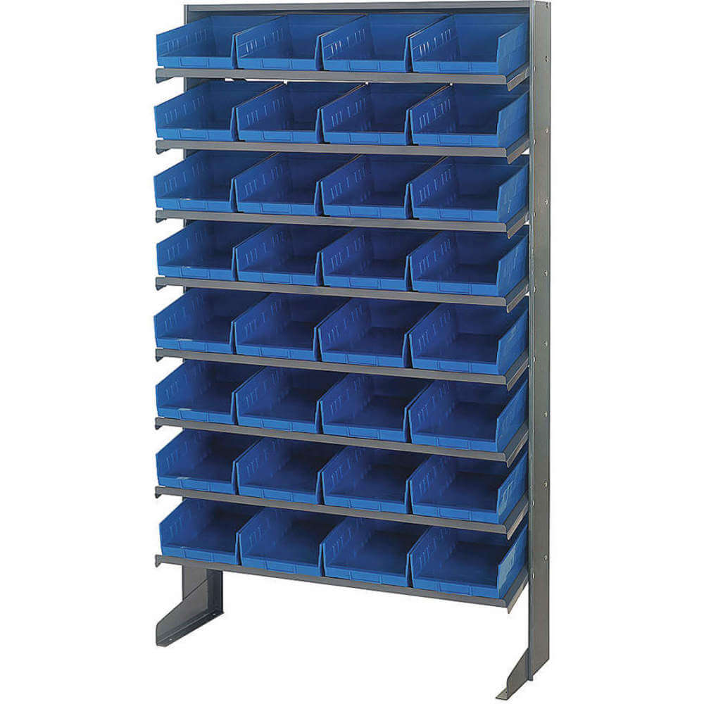 Plastic Shelf Bin - 8 3/8W x 11 5/8D x 6H
