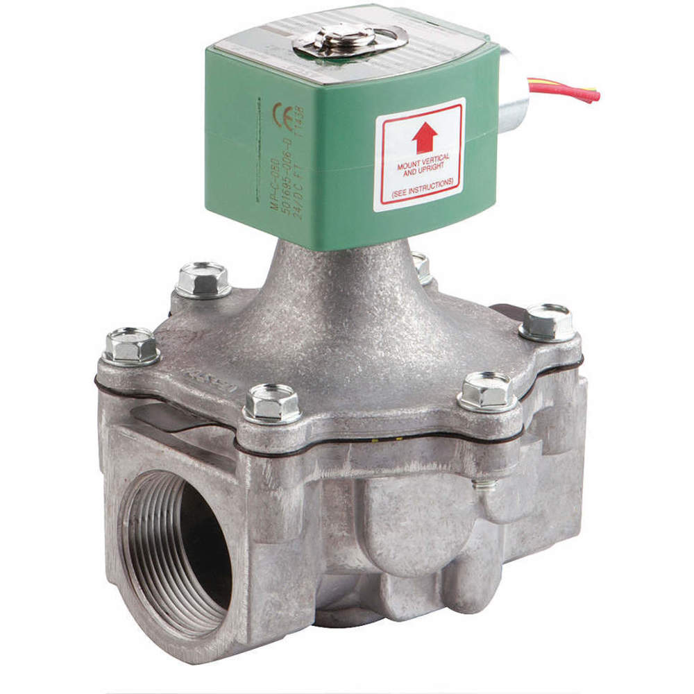 1-1/4" NPT 2-Way Fuel Gas Solenoid Valve 12VDC