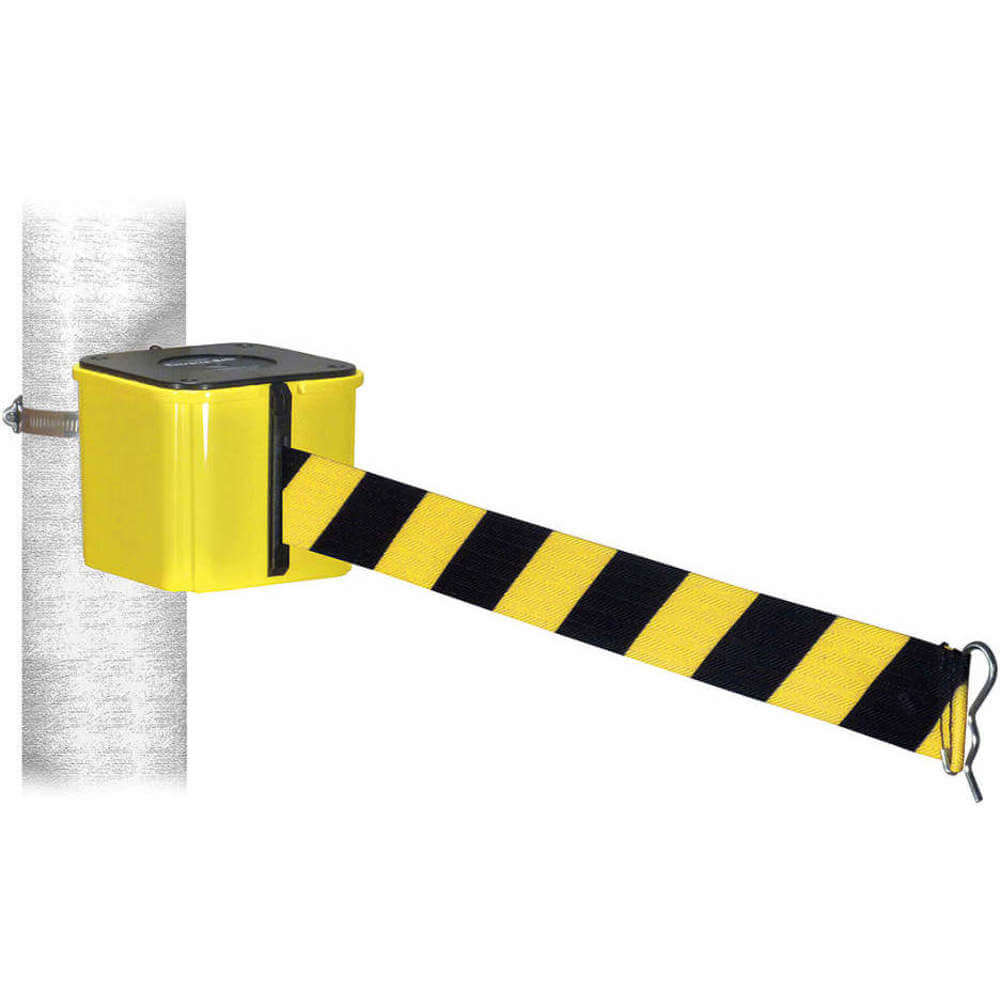 Warehouse Barrier 25 Feet Black/yellow Belt