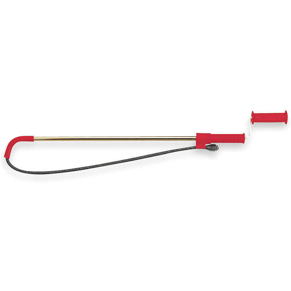 RIDGID, 3 ft Cable Lg, 1/2 in Cable Dia, Toilet Auger - 4CX10