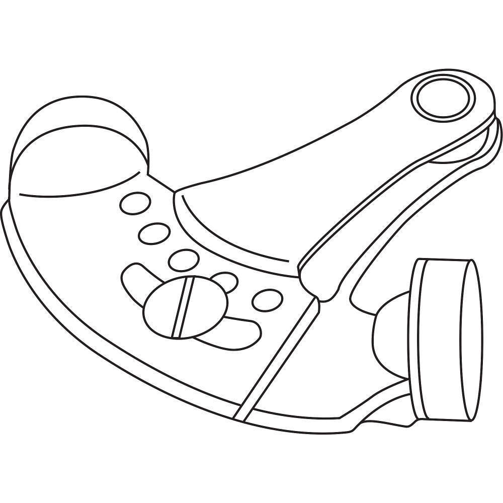 Rockwood 528.BP Hinge Pin Door Stop Bright Brass 3HHW9 Raptor