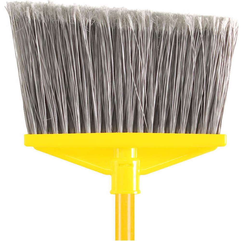 Rubbermaid FG637500GRAY Gray Angle Broom with 48 Metal Handle