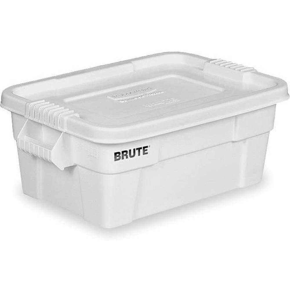 Rubbermaid Brute Tote Storage Container With Lid Review - 20 Gallon Gray  (FG9S3100GRAY) 