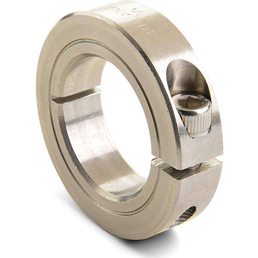 2.688 Bore Ruland CL-43-A One-Piece Clamping Shaft Collar Aluminum 4 OD 7/8 Width 2.688 Bore 4 OD 7/8 Width Ruland Manufacturing