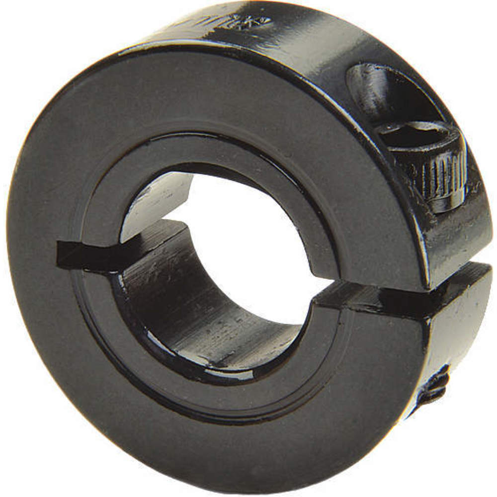 Ruland Manufacturing Co Inc SPC-18-18-F Side 2: 1.1250 in Clamp-On Rigid Coupling Black Oxide 1215 Lead-Free Steel Side 1: 1.1250 in Bore Bore SPC Series 
