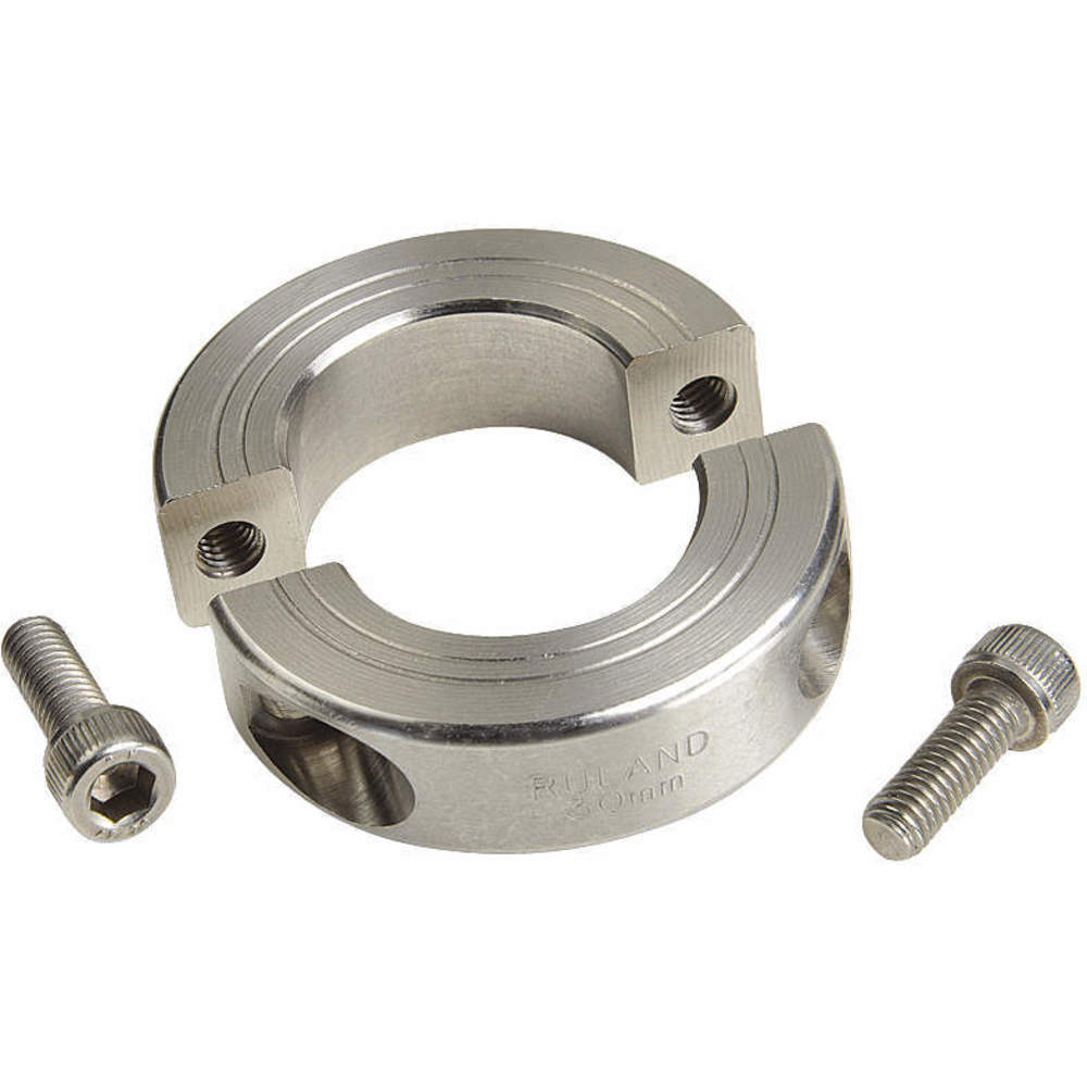 Shaft Collar Clamp 2pc 1/2 Inch 316 Stainless Steel