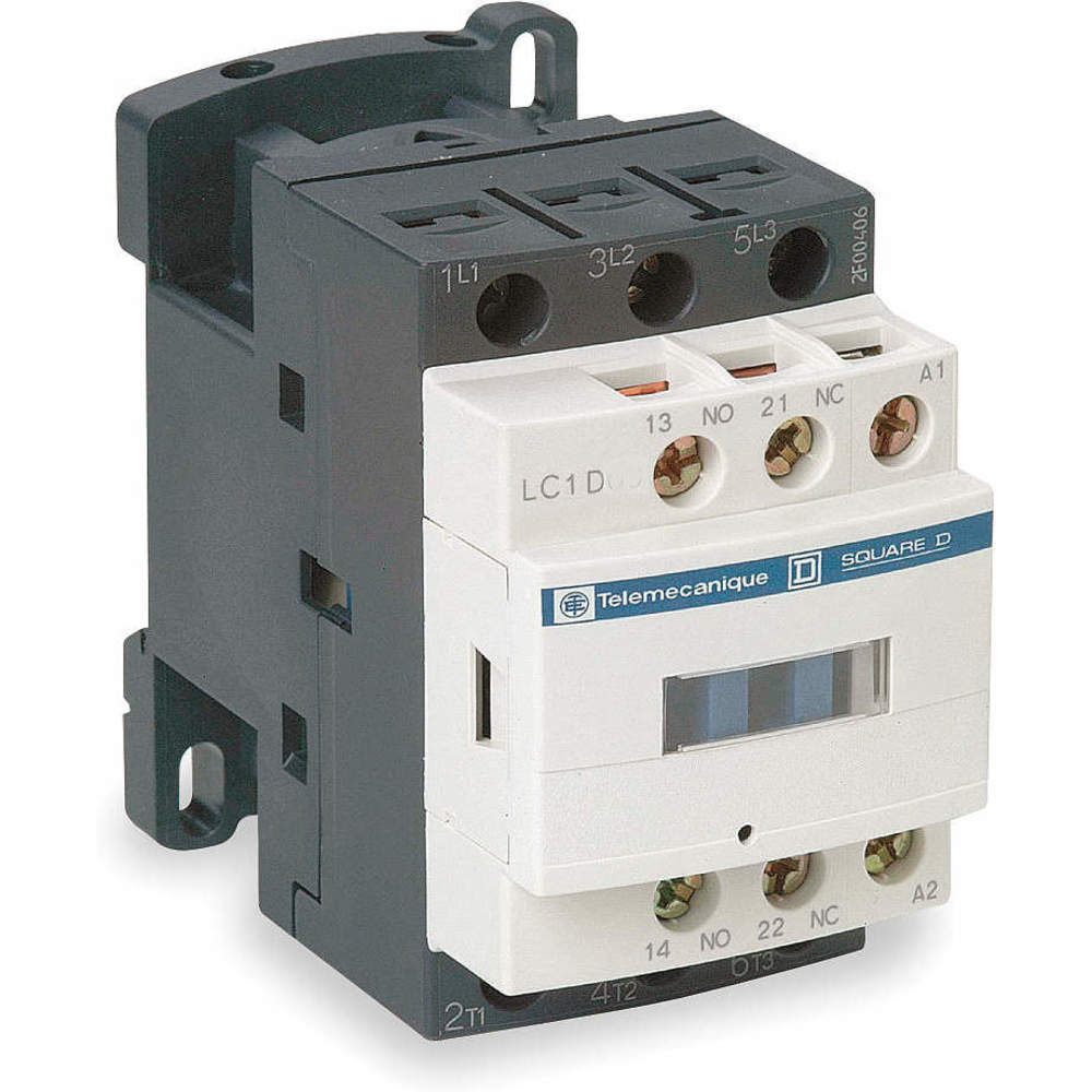 SCHNEIDER ELECTRIC LC1D09U7 240VAC Non-Reversing IEC Magnetic Contactor 3P 9A 