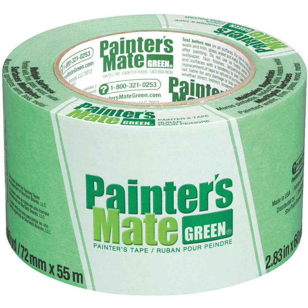 Shurtape CP 150 8-Day Painter's Tape - Multi-Surface - Green - 48mm x 55m - 1 Roll - 103365