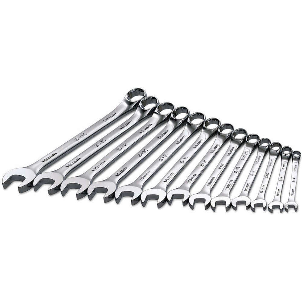 Sk Professional Tools 86123 | 21A253 | Combination Wrench Set Chrome 7 ...