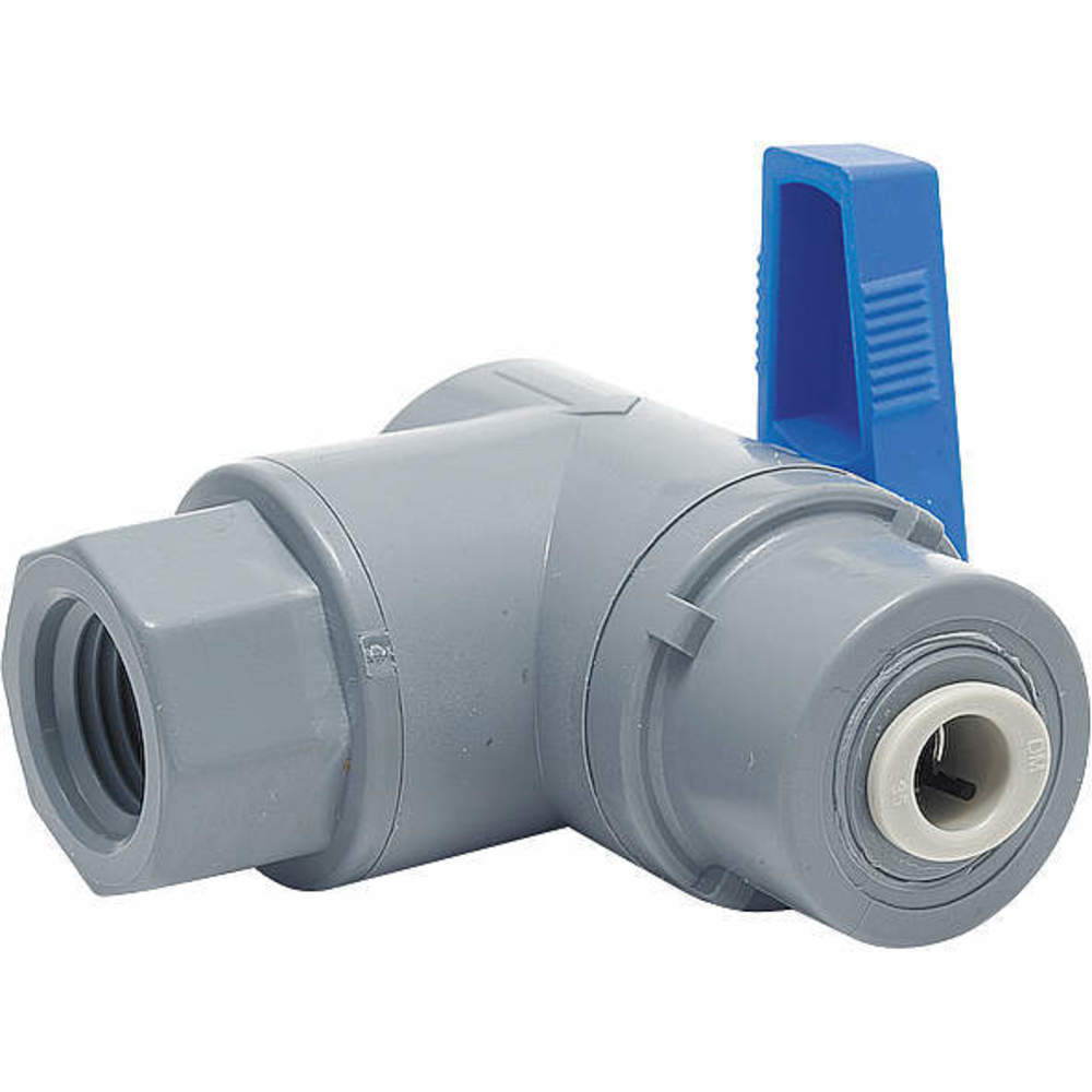 Smc Valves 6574490 3CGN9 Pvc Ball Valve Fnpt x Push To Connect 3/8 In