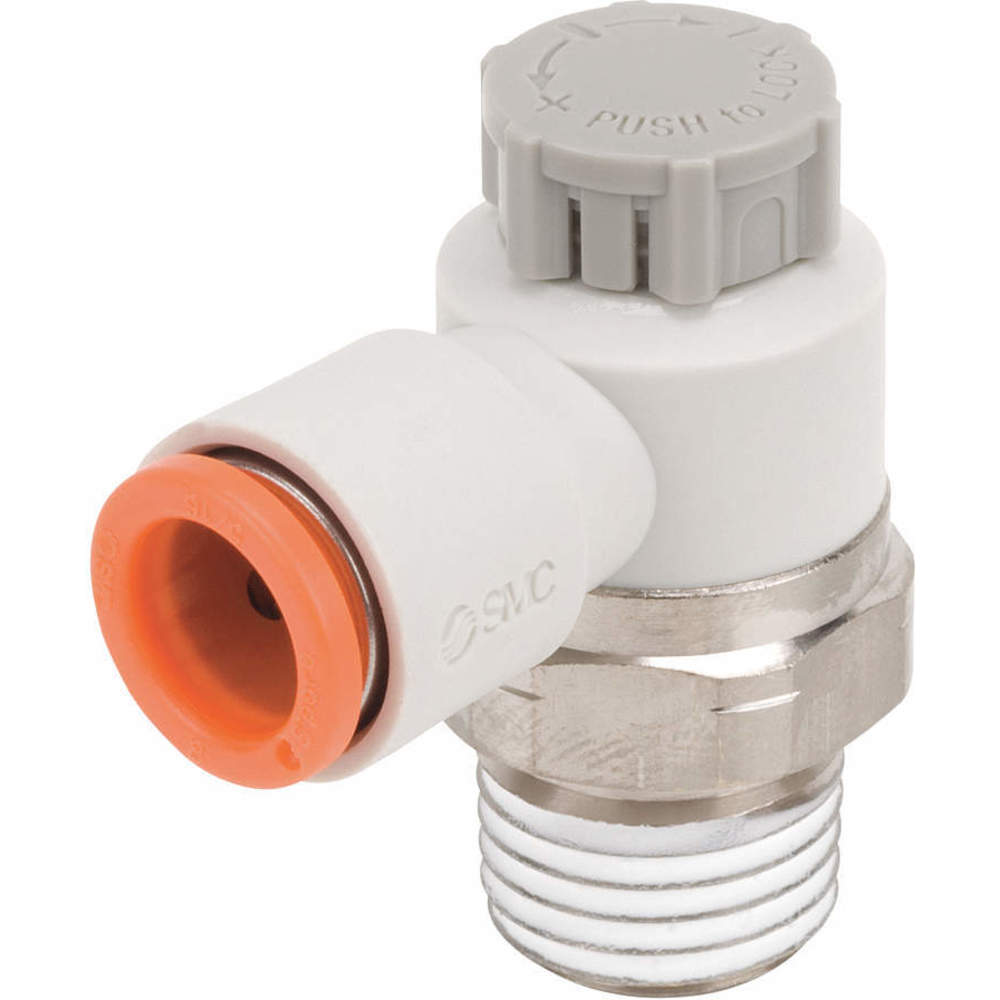 Smc Valves AS2201F0208SA 48J228 Speed Control Valve 8mm Tube 1/4 In