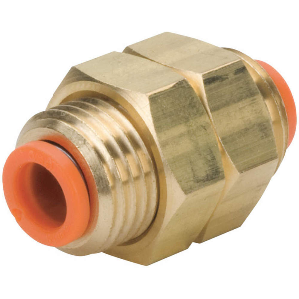 Details about   SMC KQ2E01-00A Brass Push-to-Connect Tube Fitting 1/8" Tube OD Bulkhead Union 