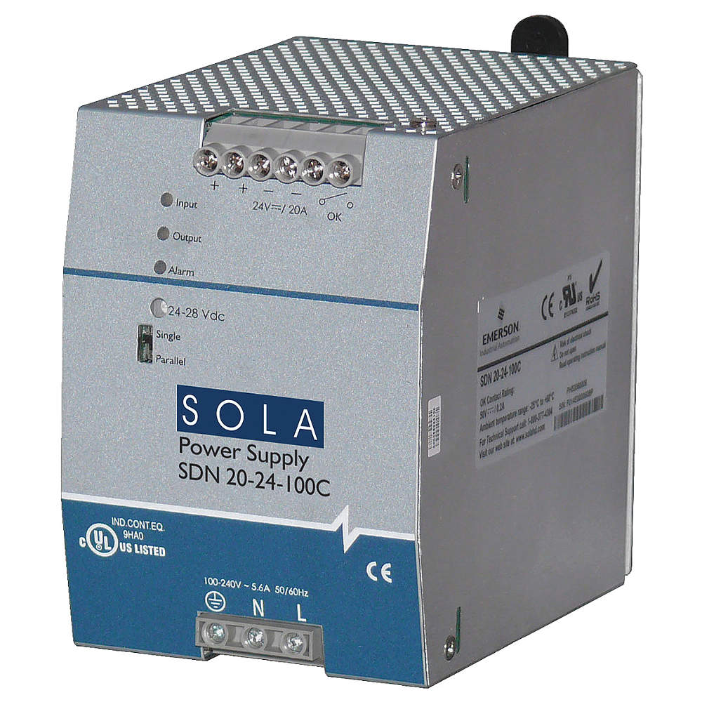 Solahevi Duty Sdn5 24 100c 5djl8 Dc Power Supply 24vdc 5a 60hz 2055