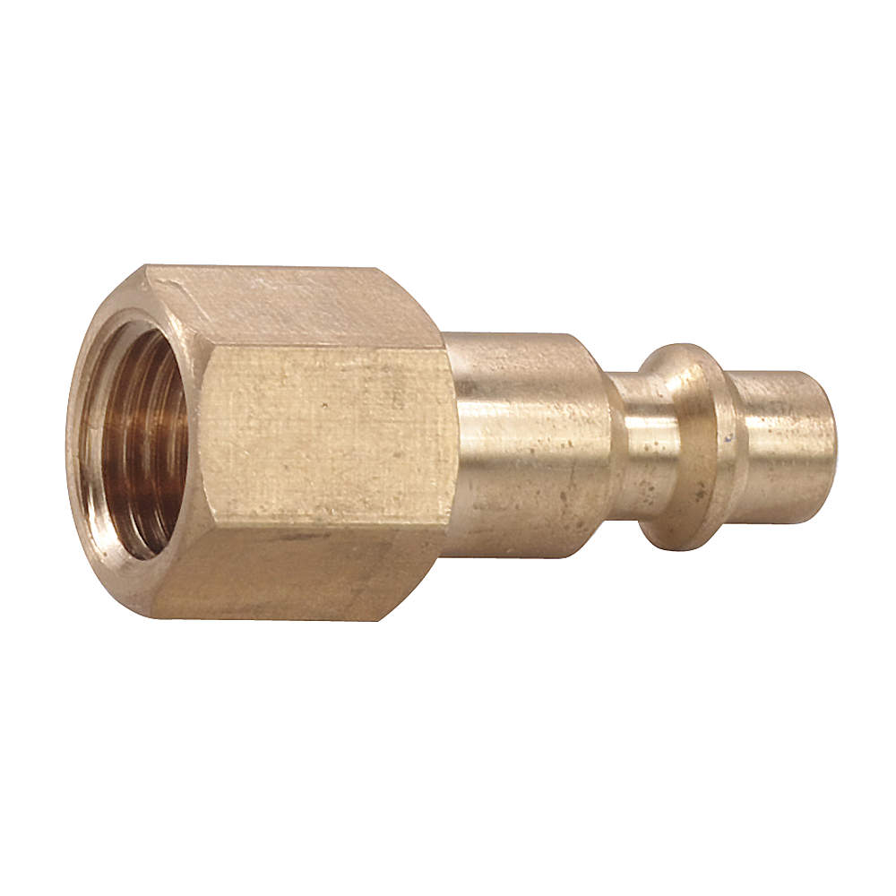 Coupler Plug (f)npt 1/4 Brass