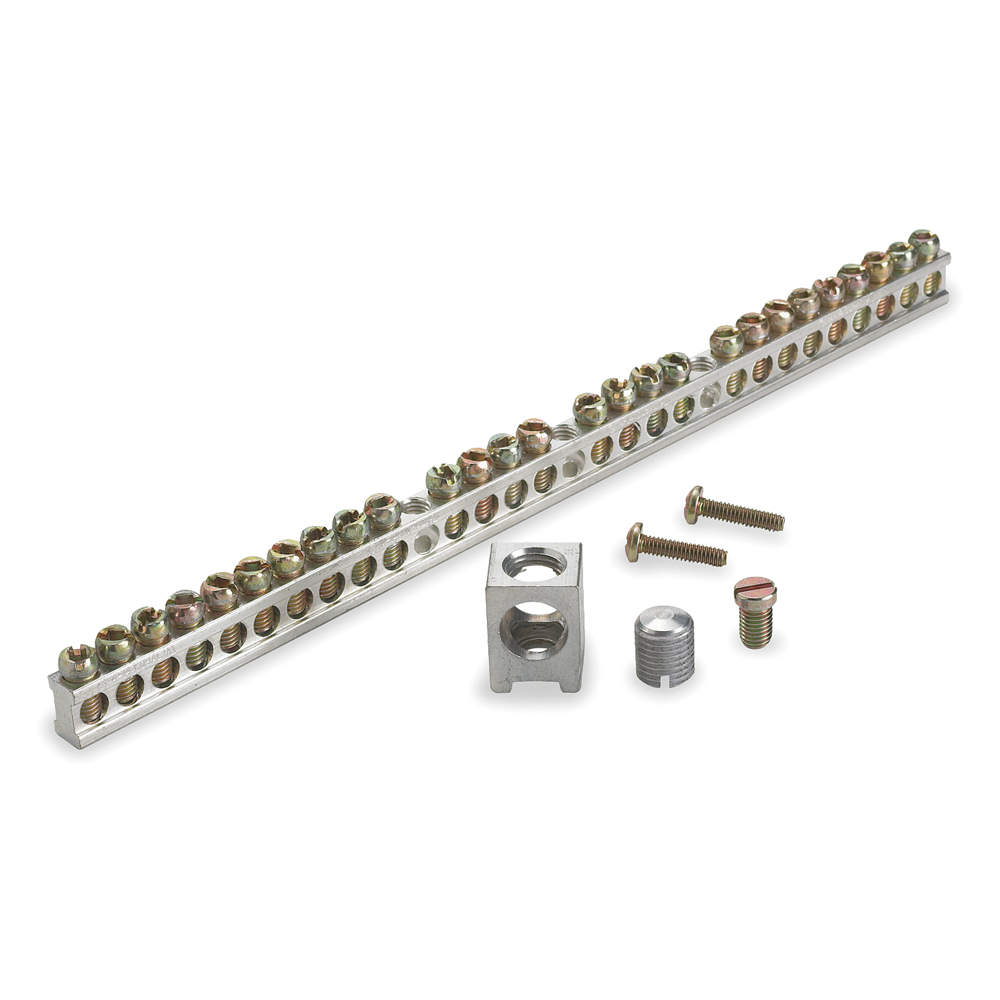 Square D PK15GTAL 5B713 Ground Bar Kit, QO/Homeline, 15 Terminals