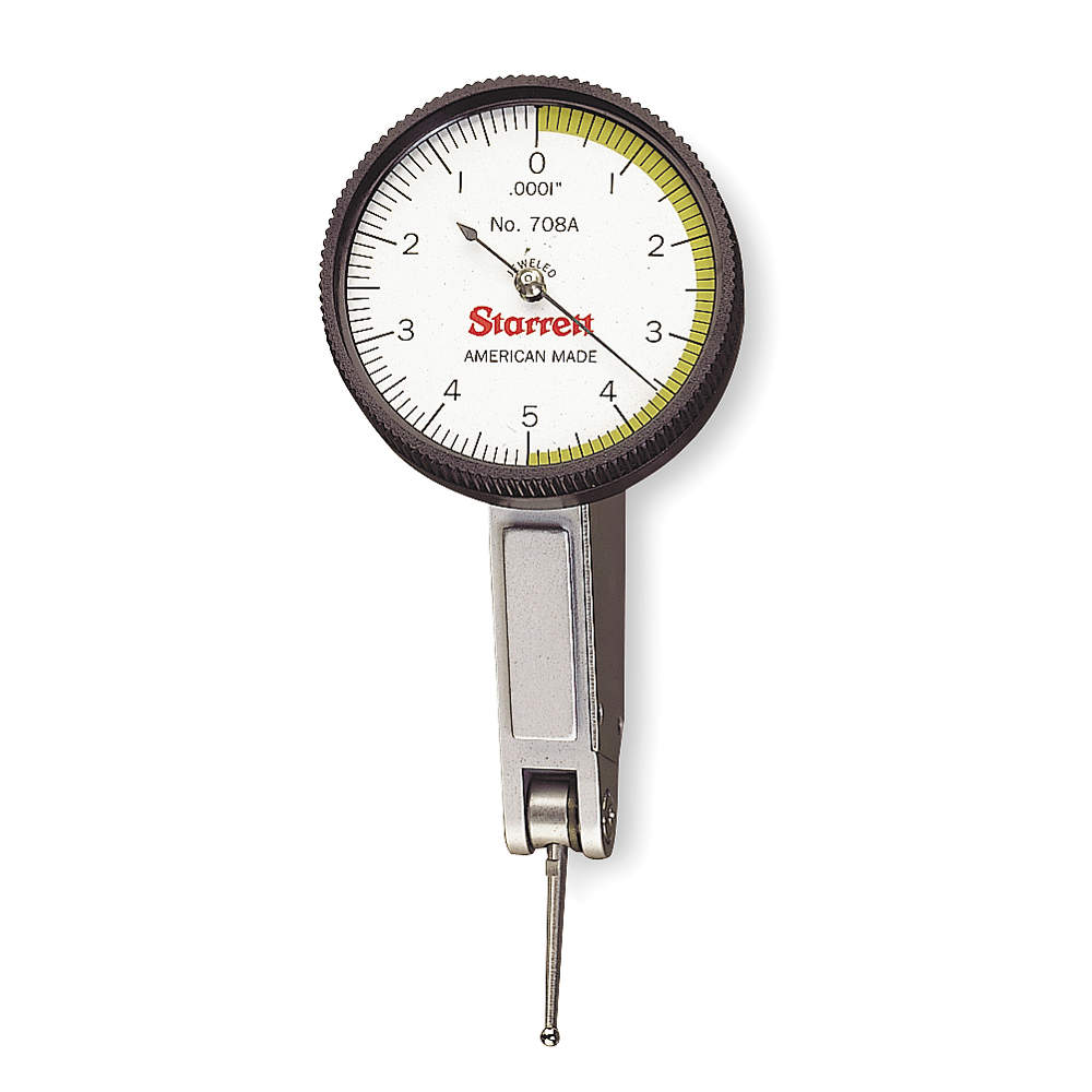 Starrett 196A1Z 50697 2ZUJ4 Dial Indicator With Case