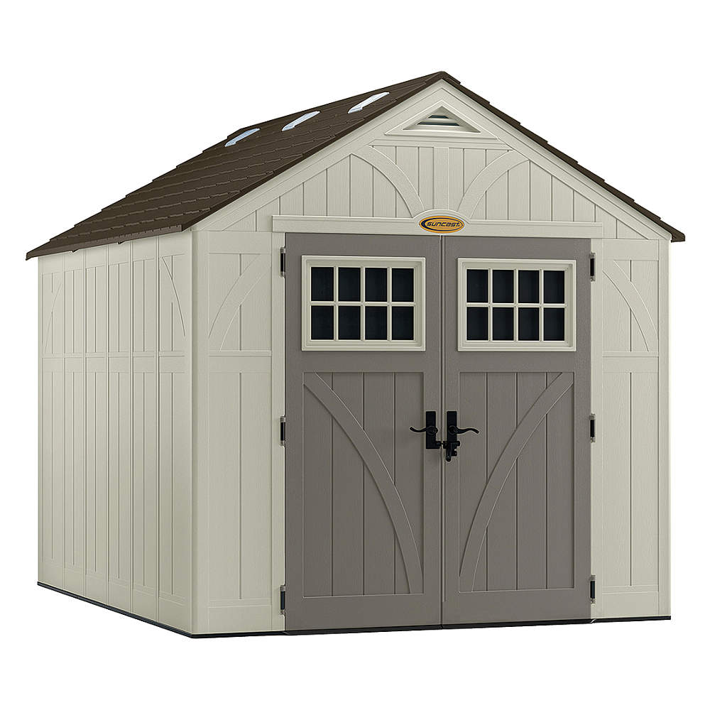 Suncast BMS4700 Outdoor Stow-Away Horizontal Shed | 32XT03 | Raptor ...